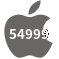 Aplicativo 54999 para iOS