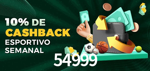 10% de bônus de cashback na 54999